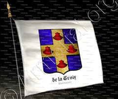 drapeau-de la CROIX_Bourbonnais_France