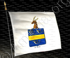 drapeau-D'ERCLE_Armorial royal des Pays-Bas_Europe