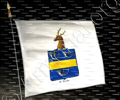 drapeau-D'ERCLE_Armorial royal des Pays-Bas_Europe