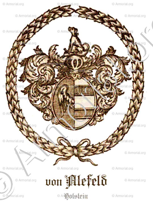von ALEFELD_Holstein_ Herzogtum Holstein
