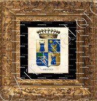 cadre-ancien-or-ORTOLI_Corse. Armorial Corse, 1892._France (0)+