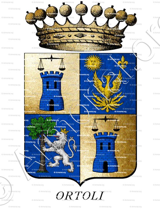 ORTOLI_Corse. Armorial Corse, 1892._France (0)+