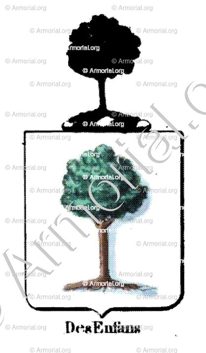 DES ENFANS_Armorial royal des Pays-Bas_Europe