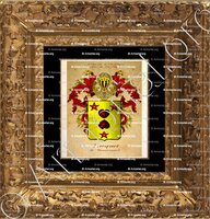 cadre-ancien-or-TURQUET de BEAUREGARD_Bretagne_France