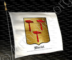 drapeau-MARTEL_Famille originaire de Loudun, plusieurs chevaliers de Malte (Poitou)_France