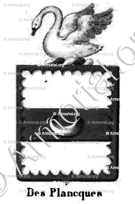DES PLANCQUES_Armorial royal des Pays-Bas_Europe