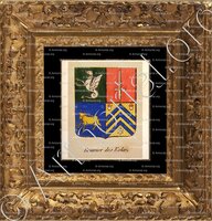 cadre-ancien-or-BOUVIER DES ECLAZ_Noblesse d'Empire._France