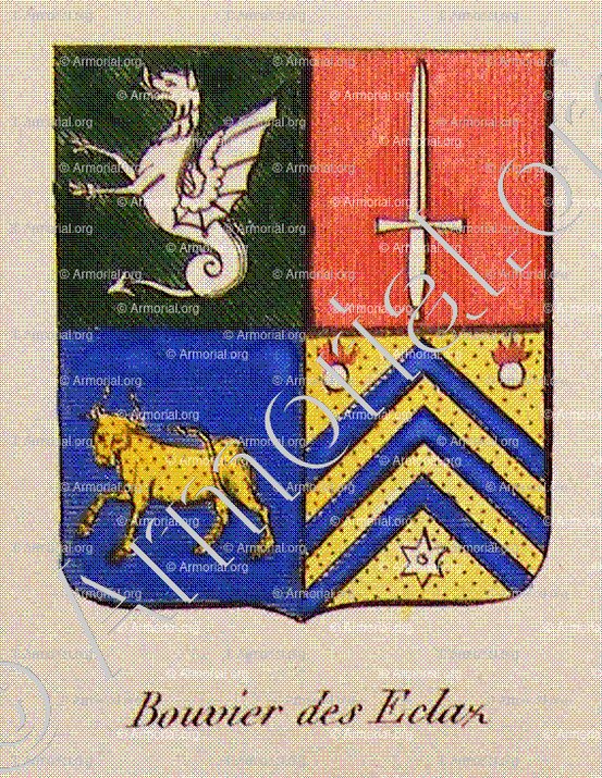 BOUVIER DES ECLAZ_Noblesse d'Empire._France