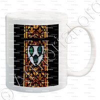 mug-ANQUETIL_Armoiries, vitrail (La plus ancienne famille seigneurial). Eglise de Quettehou (Manche) (Normandie)_France (2)