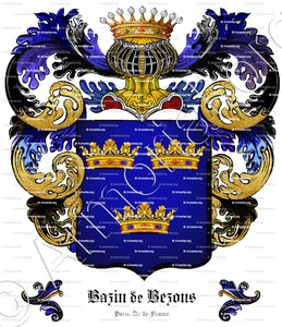 BAZIN de BEZONS