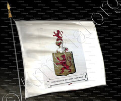 drapeau-DIEDERICK RUURTS ALBADA_Friesland (Stamboek van den Frieschen, 1846)_Nederland