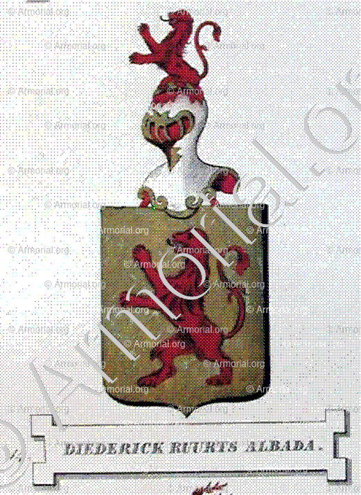 DIEDERICK RUURTS ALBADA_Friesland (Stamboek van den Frieschen, 1846)_Nederland