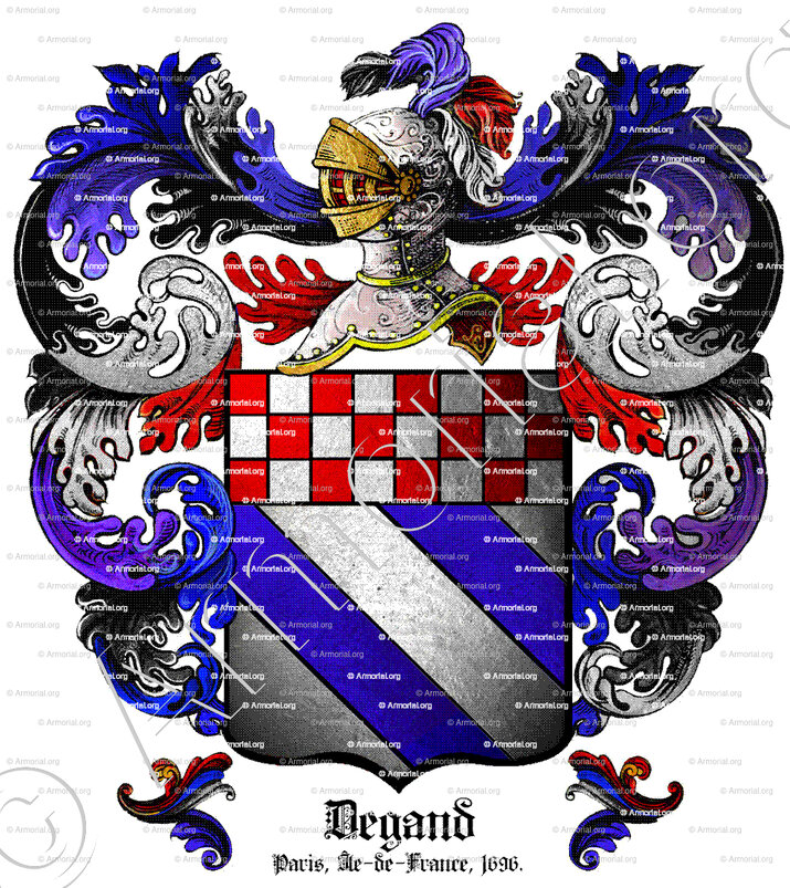 DEGAND_Paris, Île-de-France, 1696-1710._France.