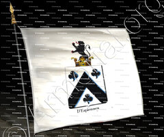 drapeau-D'ESPIENNES_Armorial royal des Pays-Bas_Europe