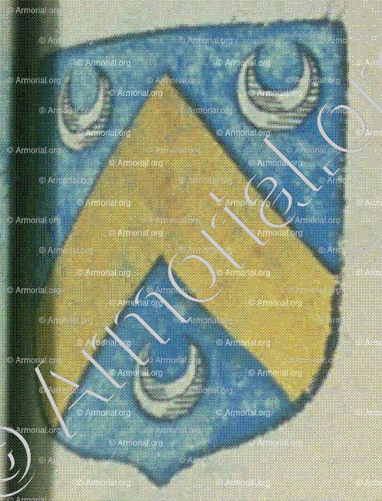 de la VALADE (La Rochelle)_Blason enregistré sous le règne de Louis XIV._France