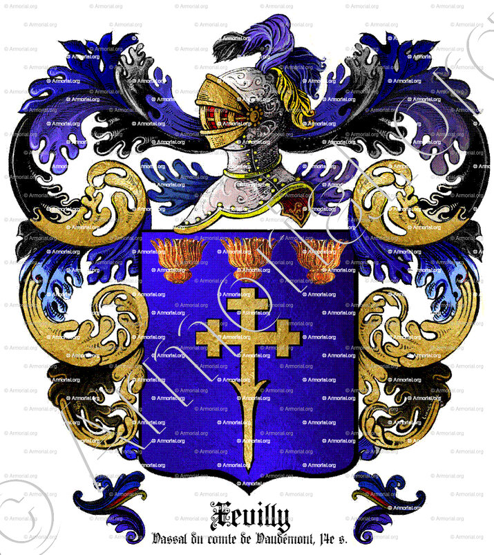 XEVILLY_Vassal du comte de Vaudémont, 14e siècle._France (ii)