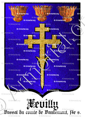 XEVILLY_Vassal du comte de Vaudémont, 14e siècle._France (i)