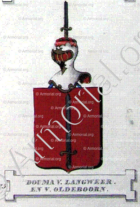 DOUMA van LANGWEER en van OLDEBOORN_Friesland (Stamboek van den Frieschen, 1846)_Nederland