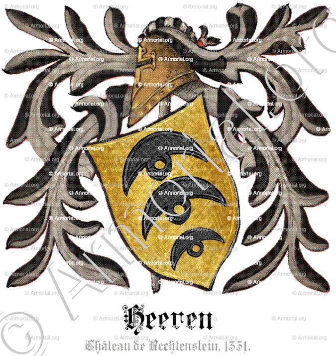 HEEREN_Château de Rechtenstein, 1331. (Bade-Wurtemberg)_Deutschland