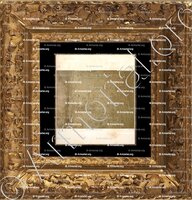 cadre-ancien-or-CAPPUCI_armoiries sur pierre tombale à l'Abbaye de Montmajour (Provence)_France