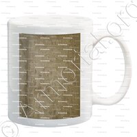 mug-CAPPUCI_armoiries sur pierre tombale à l'Abbaye de Montmajour (Provence)_France