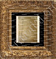 cadre-ancien-or-CAPPUCI_armoiries sur pierre tombale de Victor C. 1676, Abbaye de Montmajour (Provence)_France