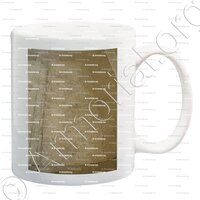 mug-CAPPUCI_armoiries sur pierre tombale de Victor C. 1676, Abbaye de Montmajour (Provence)_France