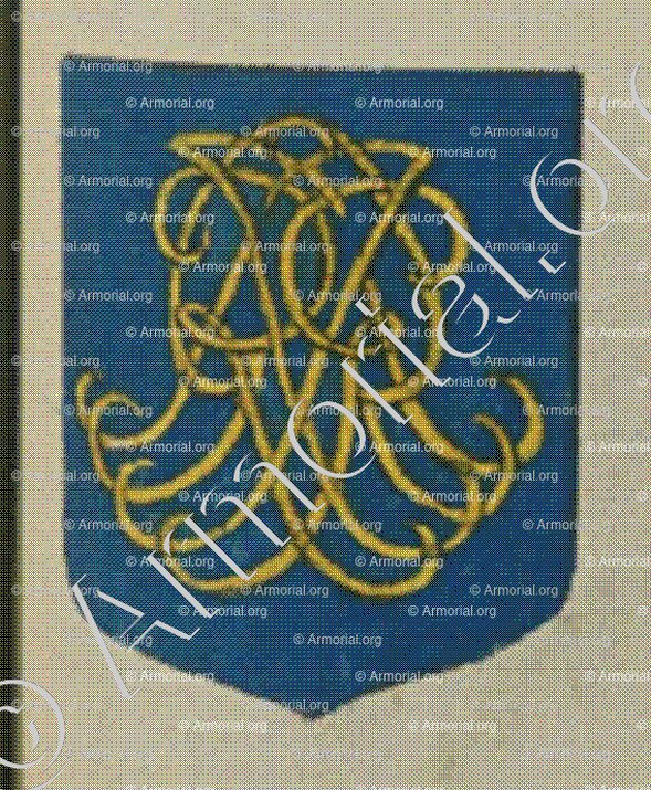 RAPP (Alsace)_Blason enregistré sous le règne de Louis XIV_France 