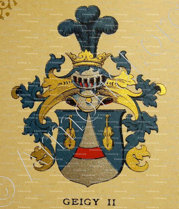 GEIGY_Wappenbuch der Stadt Basel . B.Meyer Knaus 1880_Schweiz