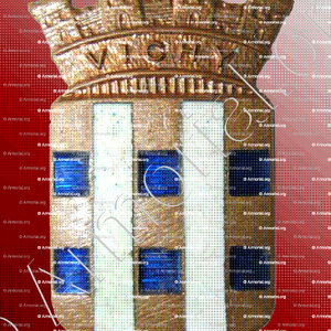 VICHY_Email armes de Vichy (Bourbonnais)_France (iii)