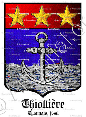 THIOLLIERE_Lyonnais, 1696._France (1)