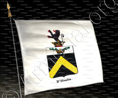drapeau-D'HINSLIN_Armorial royal des Pays-Bas_Europe