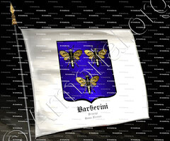 drapeau-BARBERINI_Principi. Roma, Firenze._Italia