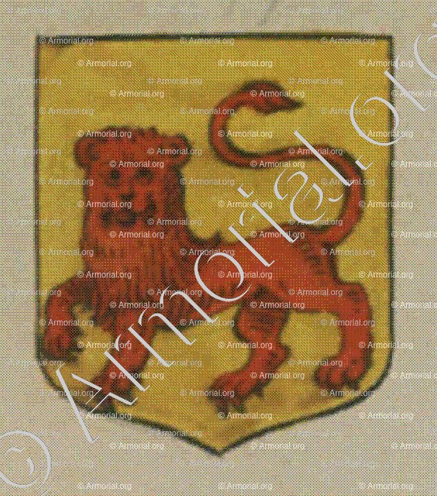 RASPE (Alsace)_Blason enregistré sous le règne de Louis XIV_France 