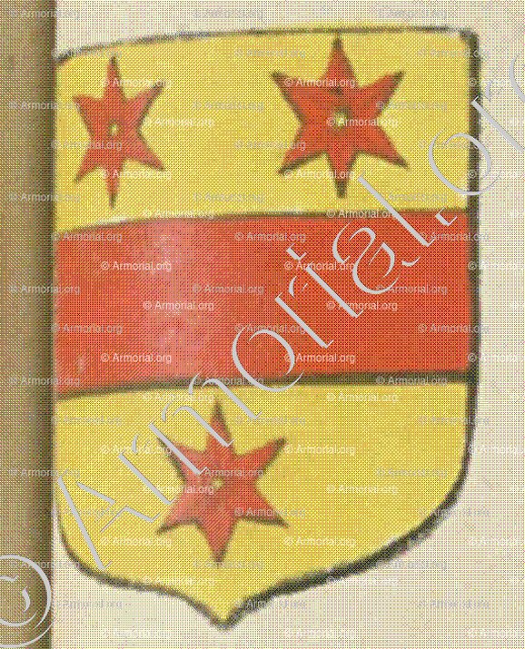 de la VINNETERIE (La Rochelle)_Blason enregistré sous le règne de Louis XIV._France
