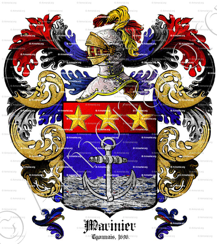 MARINIER_Lyonnais, 1696._France (2)