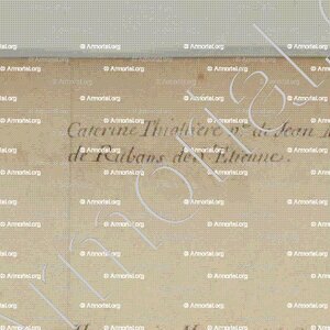 THIOLLIER Lyon 1696 France