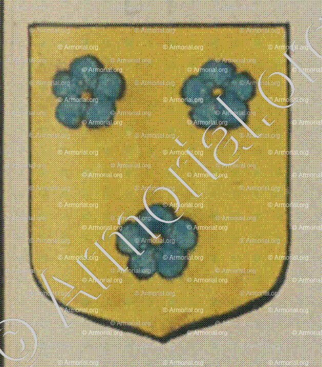 La Communauté des habitants du village d'Idersviller (Alsace)_Blason enregistré sous le règne de Louis XIV_France 