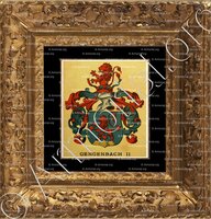 cadre-ancien-or-GENGENBACH_Wappenbuch der Stadt Basel . B.Meyer Knaus 1880_Schweiz