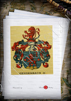 velin-d-Arches-GENGENBACH_Wappenbuch der Stadt Basel . B.Meyer Knaus 1880_Schweiz