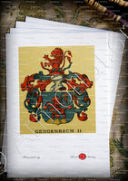 velin-d-Arches-GENGENBACH_Wappenbuch der Stadt Basel . B.Meyer Knaus 1880_Schweiz