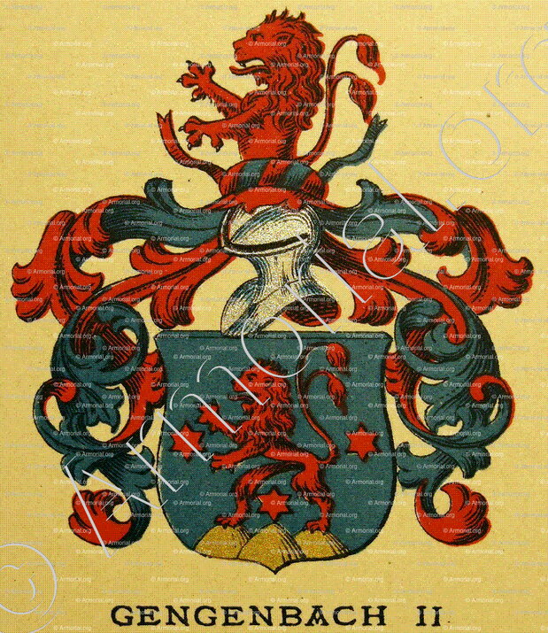 GENGENBACH_Wappenbuch der Stadt Basel . B.Meyer Knaus 1880_Schweiz