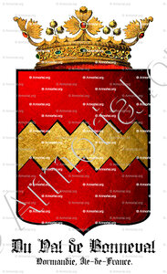 DU VAL de BONNEVAL