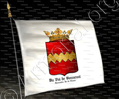 drapeau-DU VAL de BONNEVAL_Normand, Île-de-France. (Marquis)_France (i)ie