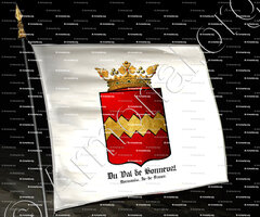 drapeau-DU VAL de BONNEVAL_Normand, Île-de-France. (Marquis)_France (i)ie