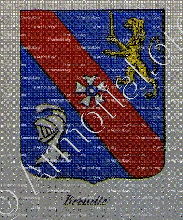 BREUILLE_Noblesse d'Empire._France