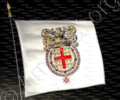 drapeau-HENRY Duc de MONTMORENCY__Royaume de France