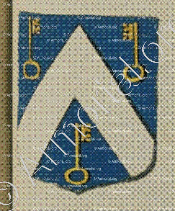 GALLOIS (Alsace)_Blason enregistré sous le règne de Louis XIV_France 