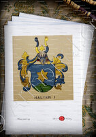 velin-d-Arches-HALTER_Wappenbuch der Stadt Basel . B.Meyer Knaus 1880_Schweiz. Suisse. Svizzera. (i)