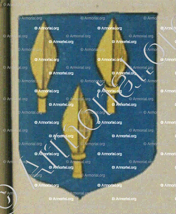 La Communauté des habitants du village d'Illwickersheim (Alsace)_Blason enregistré sous le règne de Louis XIV_France 